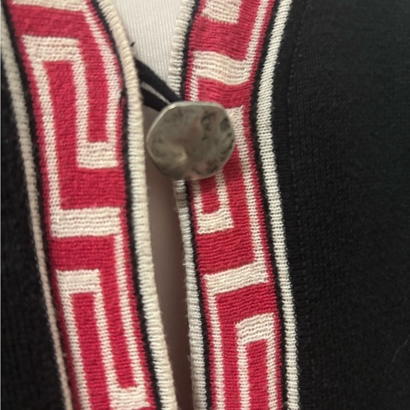 Icelandic cardigan. Metal button up. Small - Picture 3 of 8